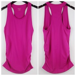 ATHLETA | RACERBACK RUCHED TOP
